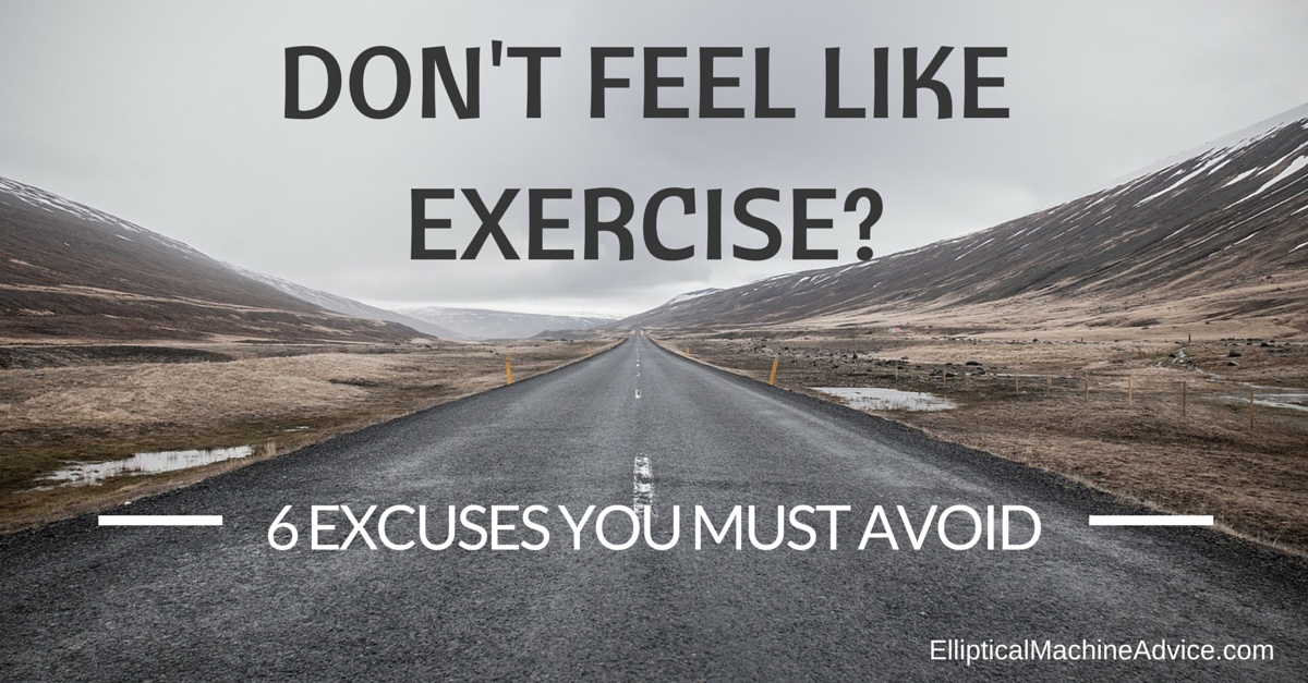 exercise excuses to avoid